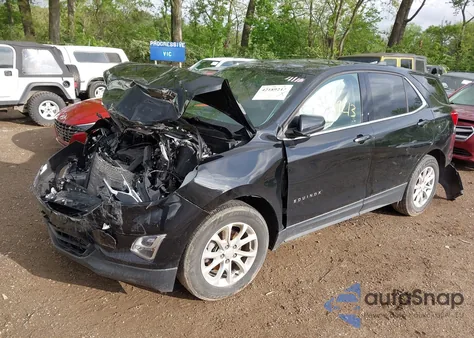 2019 Chevrolet Equinox Lt из США, поврежденный, VIN 2GNAXKEVXK6165264